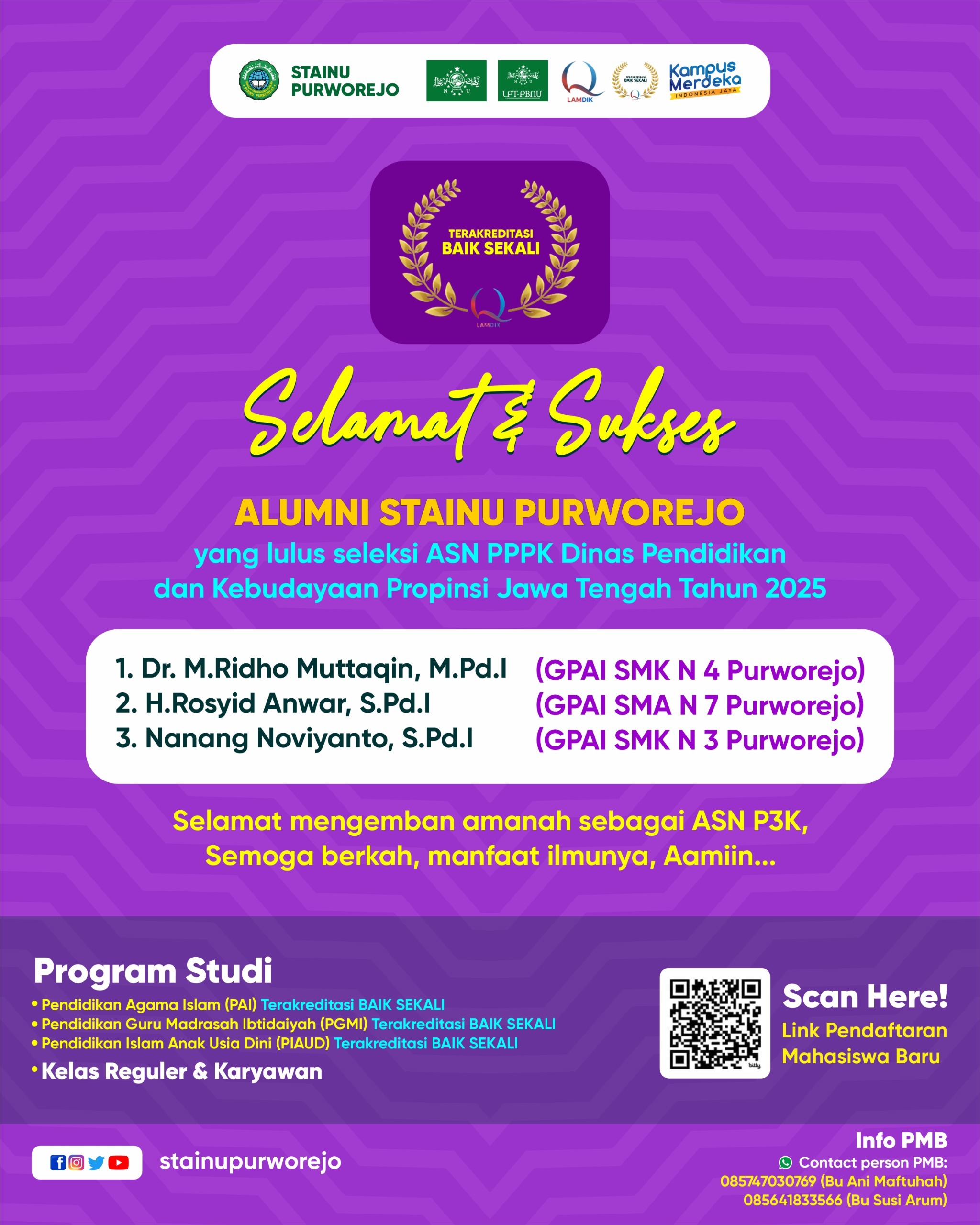 Alumni Lulus ASN PPPK Tahun 2025